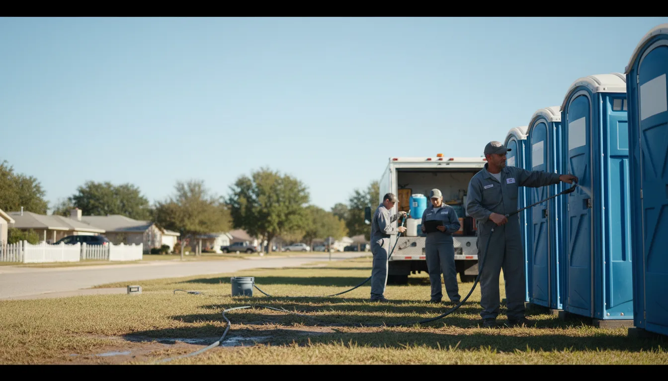 Long-Term Portable Toilet Rental in Pena Blanca, NM near me